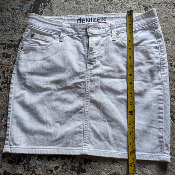 Denizen white jean skirt size 6 - Picture 1 of 5